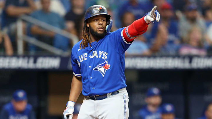 Vladimir Guerrero Jr. fue acusado de no correr bien las bases 