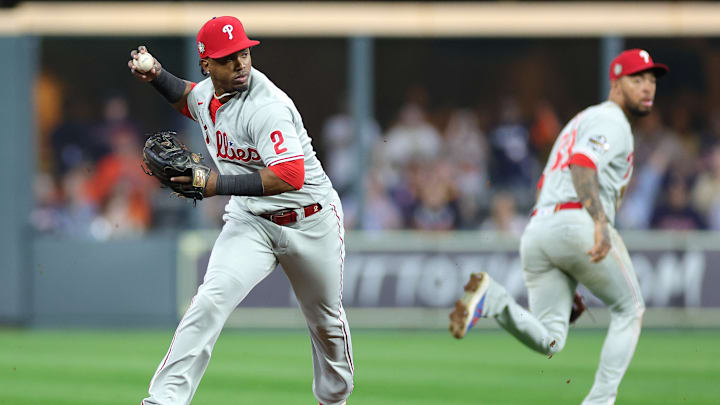 Jean Segura, quien jugó 24 encuentros en tercera base durante el 2020 de MLB, ahora defenderá esa posición con Marlins