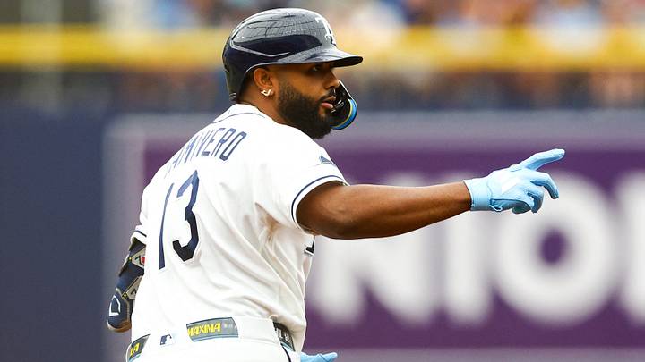 Junior Caminero and the Rays are road favorites in Kansas City.