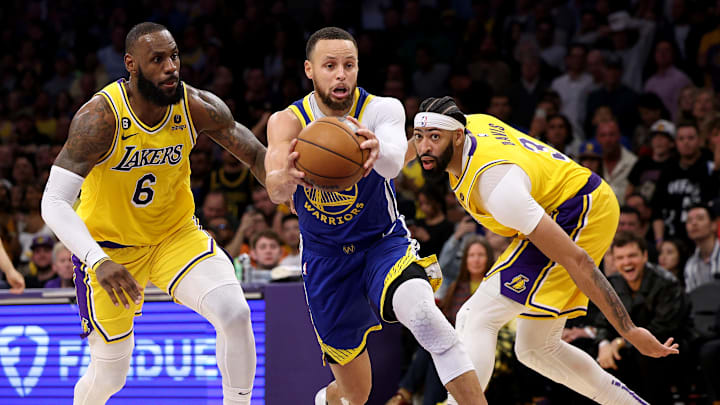 Stephen Curry, LeBron James, Anthony Davis