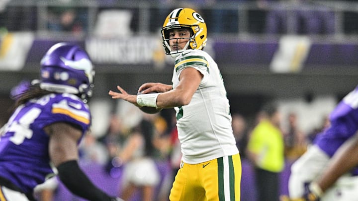 Green Bay Packers quarterback Jordan Love