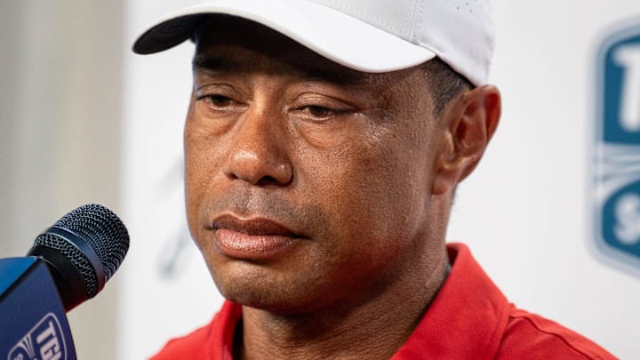 Tiger Woods was noncommittal about when he'll play again after his TGL match Tuesday.  