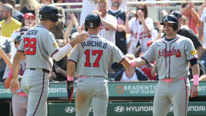 The Braves are favored at home on Monday.