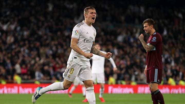 Toni Kroos sous les couleurs du Real Madrid.