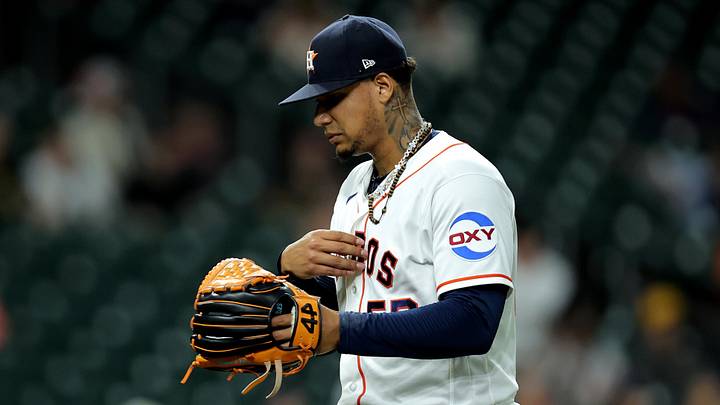 Houston Astros pitcher Bryan Abreu Houston Astros pitcher Bryan Abreu