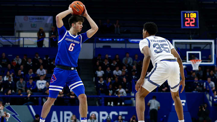 Boise State Broncos forward Pearson Carmichael.