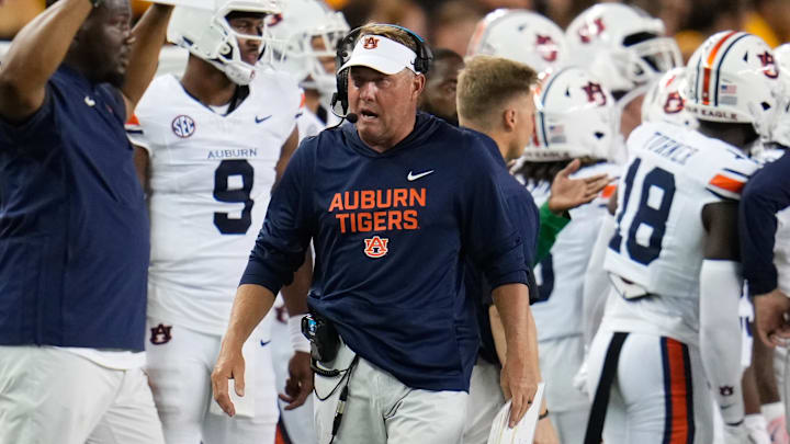 Auburn Tigers head coach Hugh Freeze will go for his first 2-0 start since his first season with the program in 2023 when the team hosts Ball State.