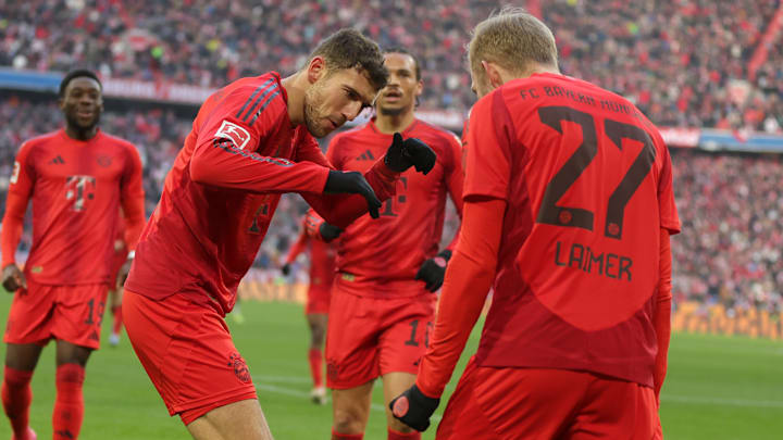 Leon Goretzka war der Matchwinner beim Bayern-Sieg. Leon Goretzka war der Matchwinner beim Bayern-Sieg.