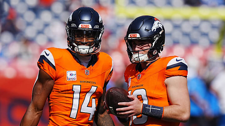 Denver Broncos wide receiver Courtland Sutton. Denver Broncos wide receiver Courtland Sutton.