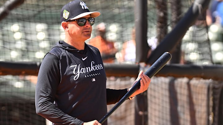 New York Yankees manager Aaron Boone.