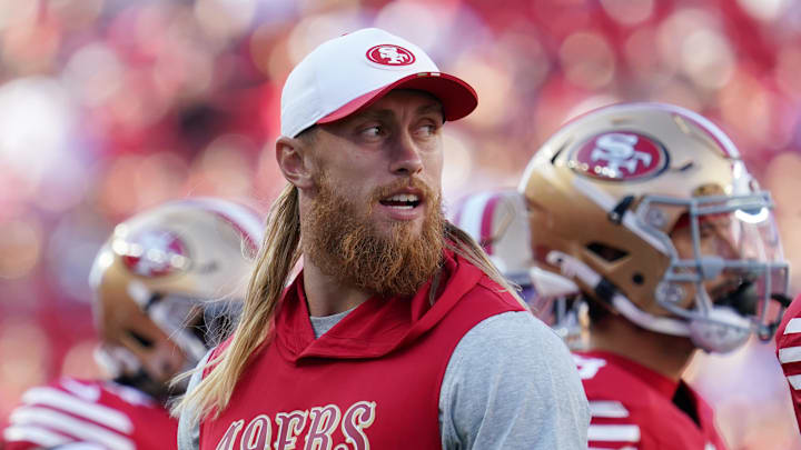 San Francisco 49ers tight end George Kittle.