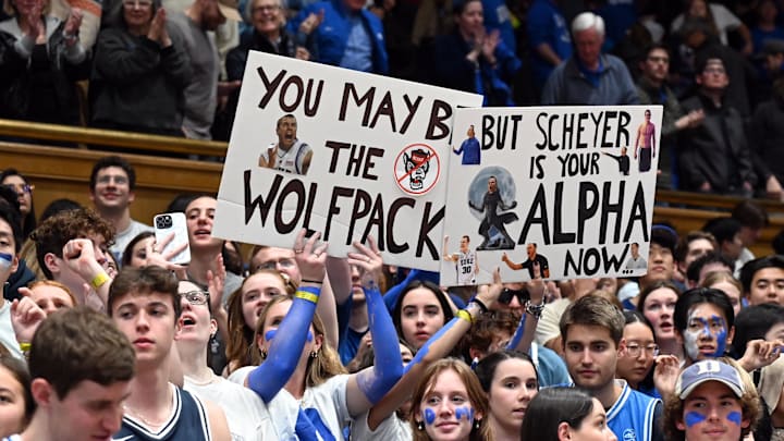 NC State basketball versus Duke