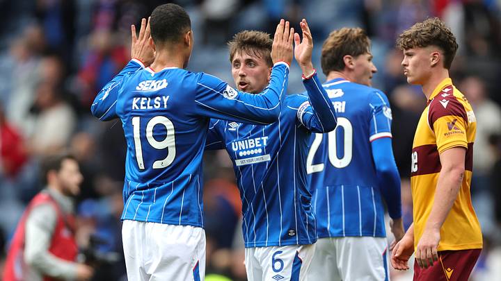 Rangers v Motherwell - William Hill Premiership - Ibrox Stadium