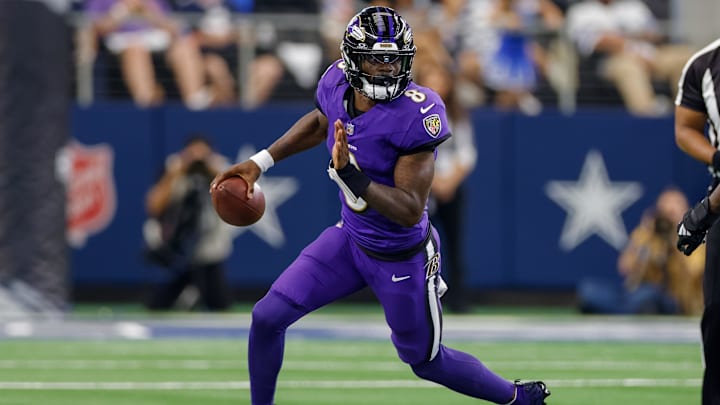 Baltimore Ravens quarterback Lamar Jackson.