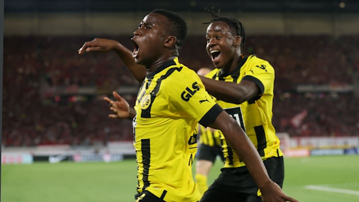 Youssoufa Moukoko und Jamie Bynoe-Gittens