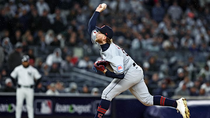 Cleveland Guardians Starting Pitcher Tanner Bibee Cleveland Guardians Starting Pitcher Tanner Bibee