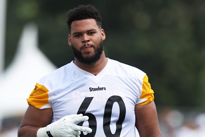Pittsburgh Steelers offensive tackle Dylan Cook Pittsburgh Steelers offensive tackle Dylan Cook