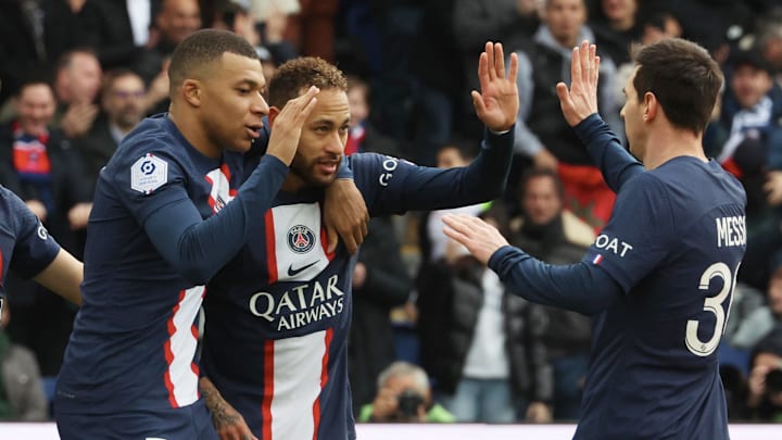 O trio de ataque foi fundamental na vitória do Paris