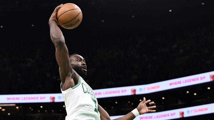 Boston Celtics guard Jaylen Brown. Boston Celtics guard Jaylen Brown.