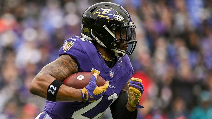 Baltimore Ravens running back Derrick Henry
