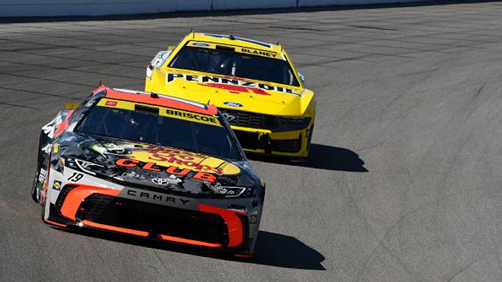Chase Briscoe, Joe Gibbs Racing, Ryan Blaney, Team Penske, Enjoy Illinois 300, World Wide Technology Raceway at Gateway, NASCAR Cup Series