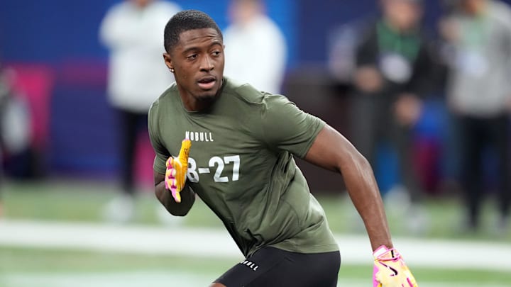 The Eagles selected Toledo CB Quinyon Mitchell in the first round of the 2024 NFL Draft