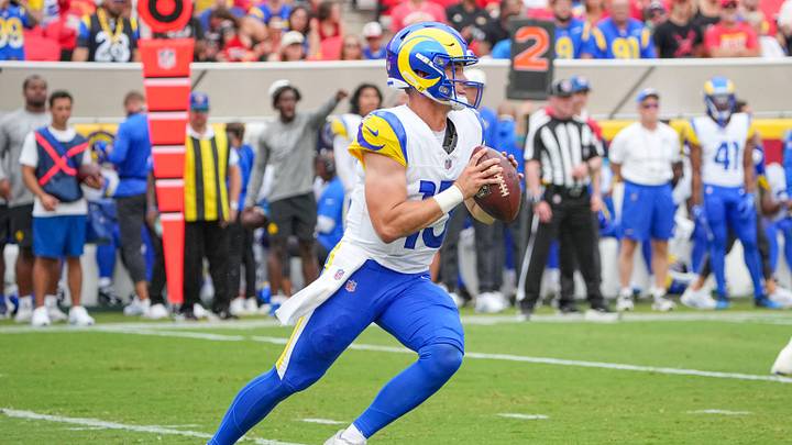 Ty Simpson will see the field for the Los Angeles Rams in Week 2 of the NFL Preseason.