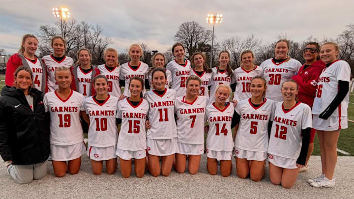 The Rye girls lacrosse team