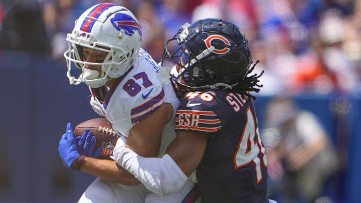 The Bears have brought up preseason favorite Reddy Steward from the practice squad via standard elevation. The Bears have brought up preseason favorite Reddy Steward from the practice squad via standard elevation.