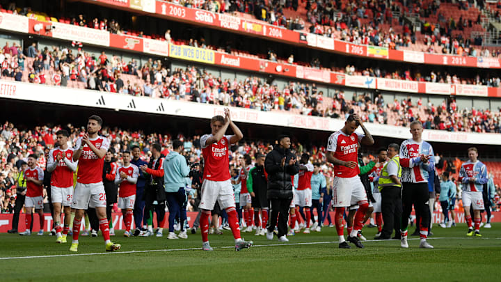 Arsenal earned their third successive second-place Premier League finish.