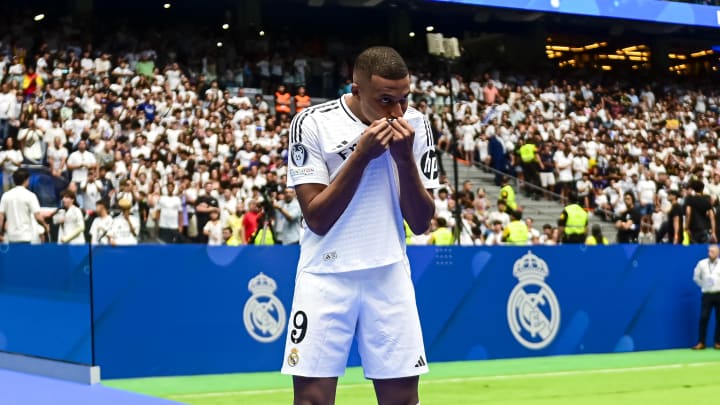 Real Madrid Unveils New Signing Kylian Mbappe