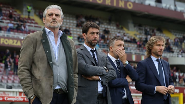Maurizio Arrivabene, Andrea Agnelli, Federico Cherubini, Pavel Nedved Maurizio Arrivabene, Andrea Agnelli, Federico Cherubini, Pavel Nedved