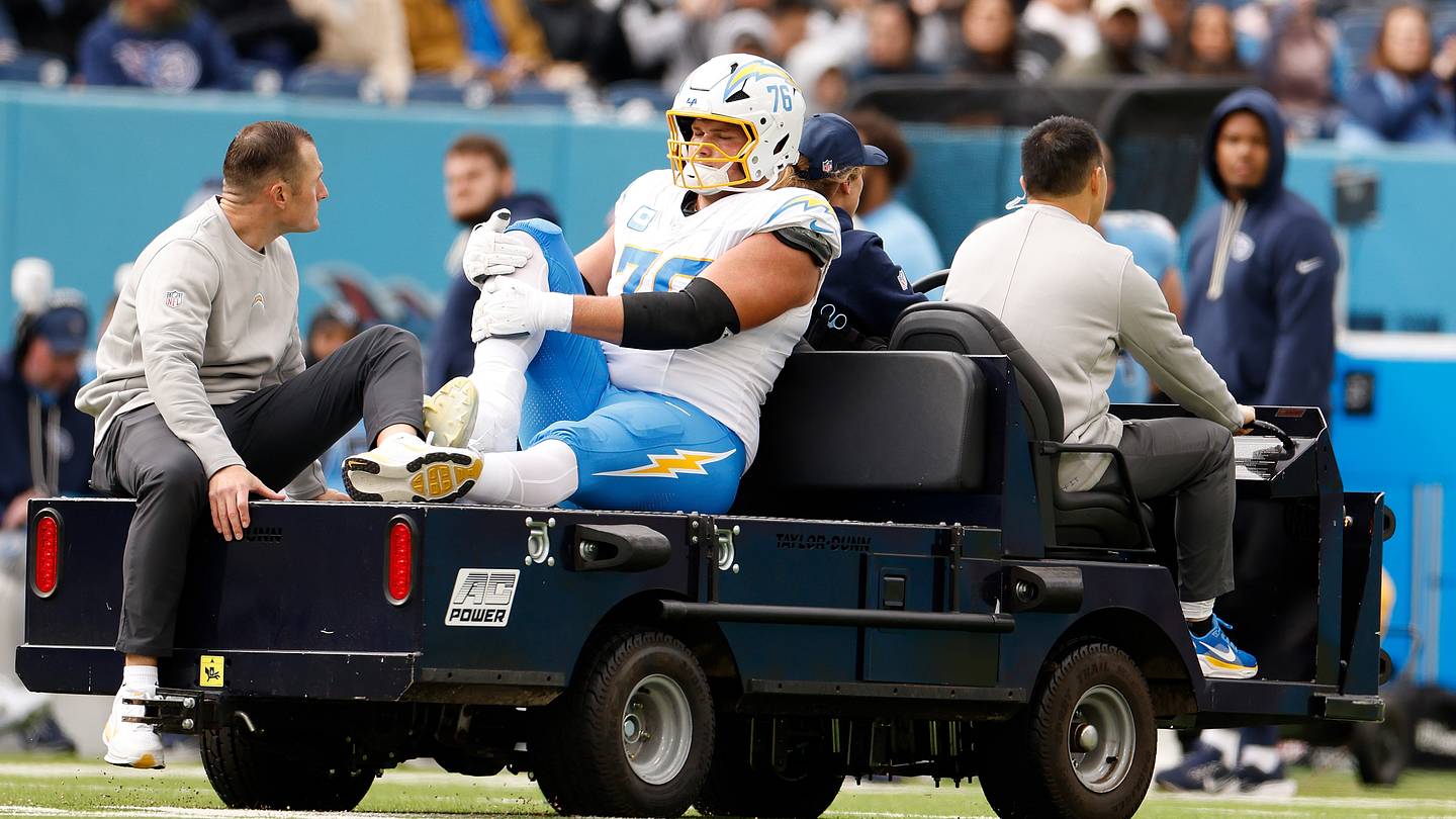 Chargers' Joe Alt Out for Season; Line Faces Challenges