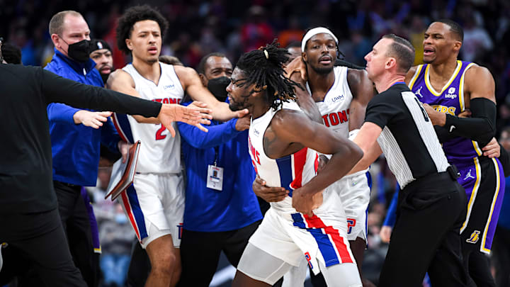 Los Angeles Lakers v Detroit Pistons