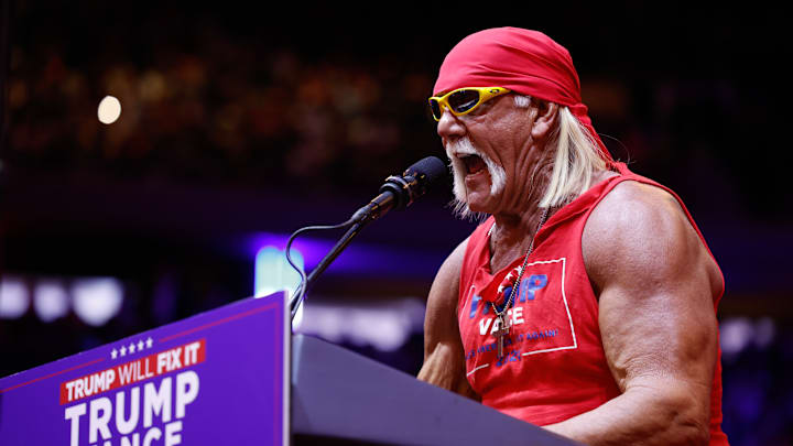 Donald Trump Holds Campaign Rally At Madison Square Garden In NYC