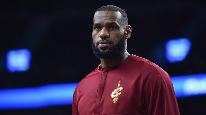 Dec 26, 2016; Auburn Hills, MI, USA; Cleveland Cavaliers forward LeBron James (23) looks on during the second quarter against the Detroit Pistons at The Palace of Auburn Hills. Mandatory Credit: Tim Fuller-Imagn Images