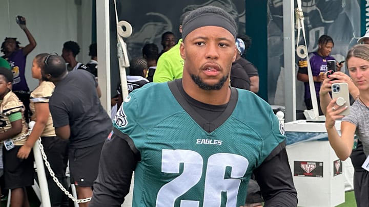 Eagles RB Saquon Barkley Eagles RB Saquon Barkley