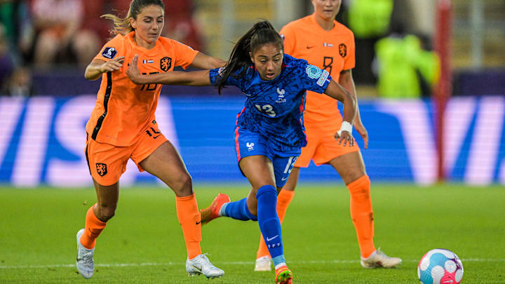 Selma Bacha a fait très fort dans ce quart de finale de l'Euro 2022.