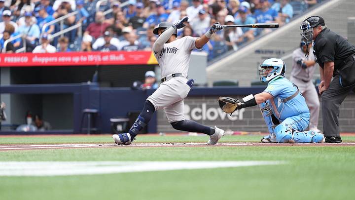 New York Yankees left fielder Heliot Ramos is hitting .083 since joining the team at the trade deadline. New York Yankees left fielder Heliot Ramos is hitting .083 since joining the team at the trade deadline.