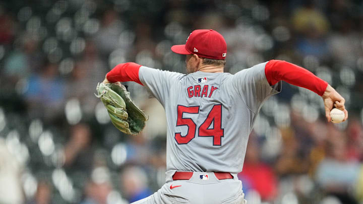 St. Louis Cardinals pitcher Sonny Gray