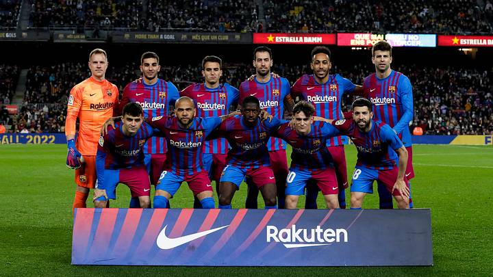 El posile XI del Barcelona El posile XI del Barcelona