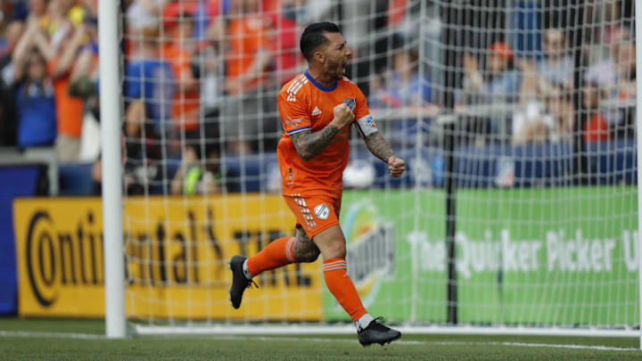 FC Cincinnati talisman Luciano Acosta powers his team to a convincing 3-2 win over rivals the Columbus Crew. 