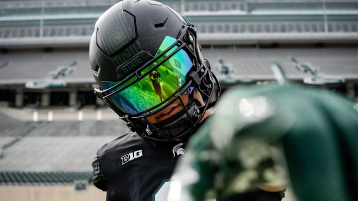 Salesi Moa on his Michigan State Spartans official visit Salesi Moa on his Michigan State Spartans official visit