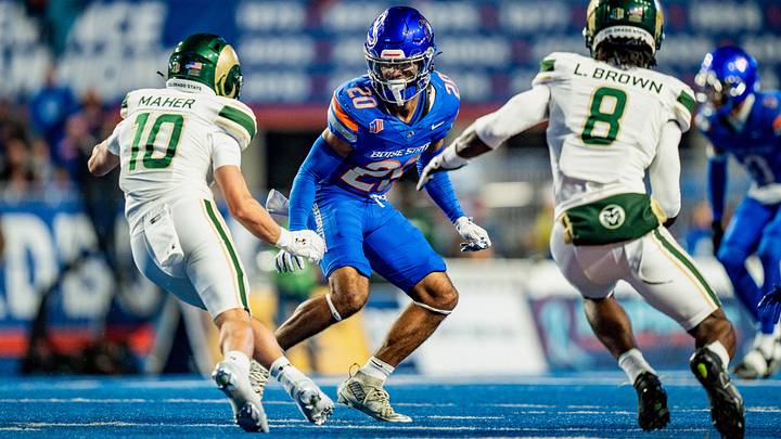Boise State's Jaden Mickey Boise State's Jaden Mickey