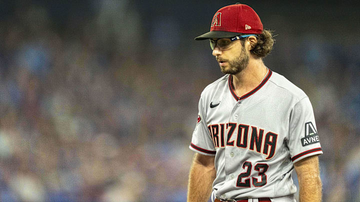Arizona Diamondbacks starting pitcher Zac Gallen (23)