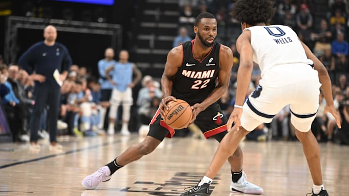 Miami Heat small forward Andrew Wiggins has been dealing with a leg contusion and missed Monday's loss to the Knicks, but his productivity since joining the team has already made him an invaluable piece moving forward. Miami Heat small forward Andrew Wiggins has been dealing with a leg contusion and missed Monday's loss to the Knicks, but his productivity since joining the team has already made him an invaluable piece moving forward.