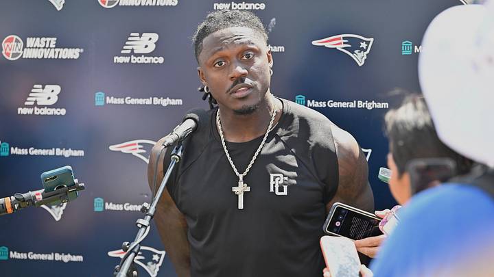 Aug 19, 2026; Foxborough, MA, USA; at Gillette Stadium. Mandatory Credit: Eric Canha-Imagn Images