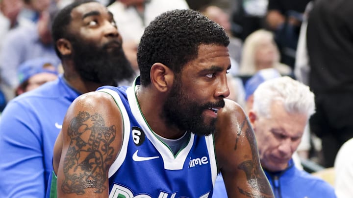  Mavericks guard Kyrie Irving 