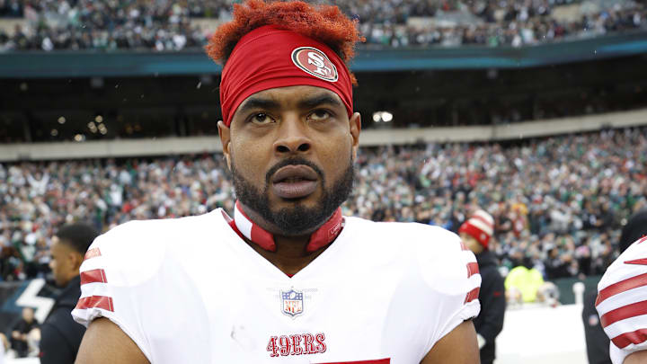 San Francisco 49ers wide receiver Jauan Jennings