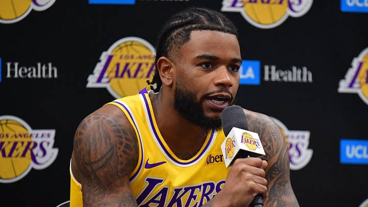 Sep 28, 2026; El Segundo, CA, USA; Los Angeles Lakers player Jaden Hardy (7) during media day at UCLA Health Training Center. Mandatory Credit: Gary A. Vasquez-Imagn Images Sep 28, 2026; El Segundo, CA, USA; Los Angeles Lakers player Jaden Hardy (7) during media day at UCLA Health Training Center. Mandatory Credit: Gary A. Vasquez-Imagn Images